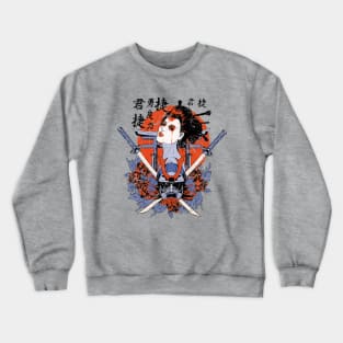 Samurai Geisha Crewneck Sweatshirt